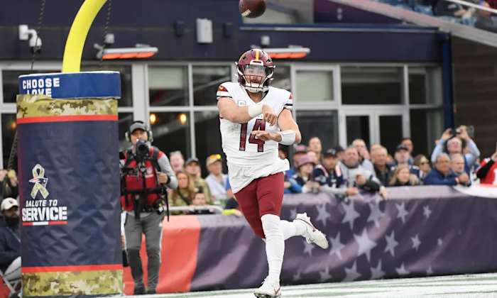Commanders quarterback Sam Howell is ready for the challenge of facing the Seahawks at Lumen Field on Sunday.